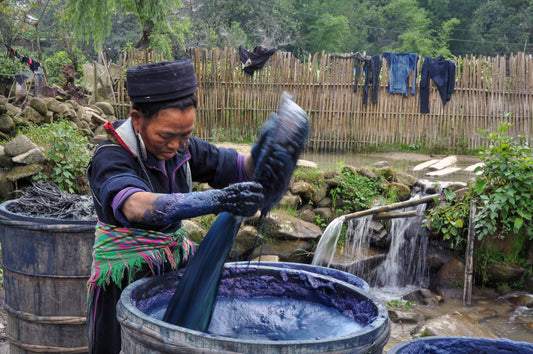 Indigo dyeing: special techniques and cultural beauty of H'mong people