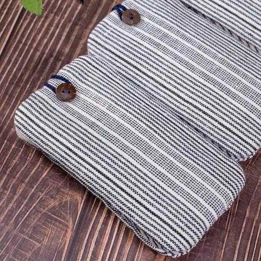 Vindigo striped black and white phone cases flat lay