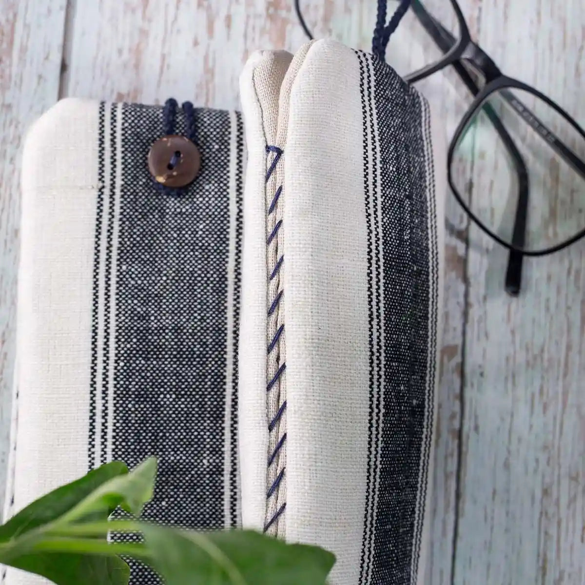 Vindigo phone cases showing hand-stitched side details
