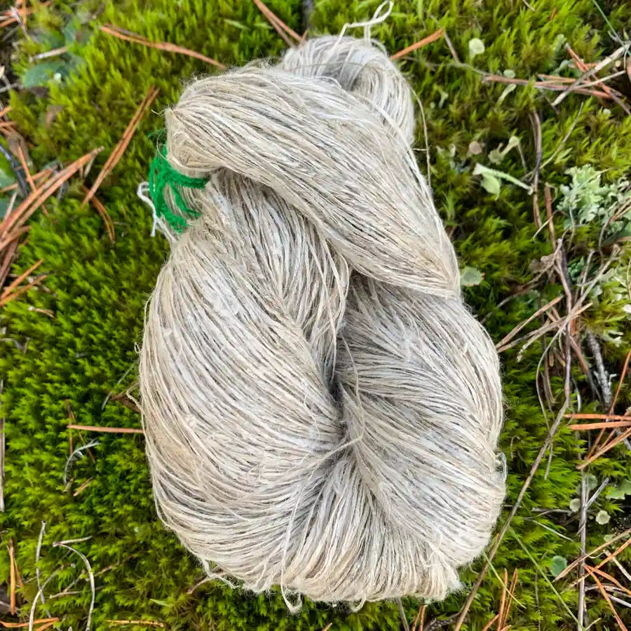 Långtrådigt Hampagarn 100% Naturfiber – Miljövänligt Garn