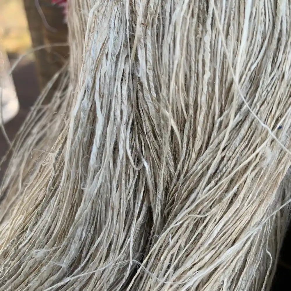 Rustikt Hampagarn 100% Hampa – Traditionellt Handarbete