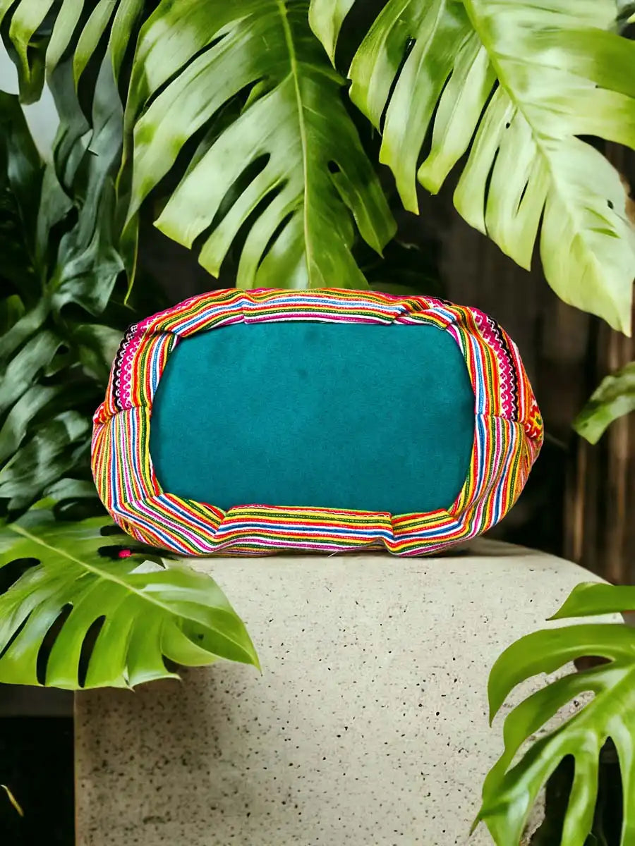 Vindigo handbag pewter brushed gold bottom view